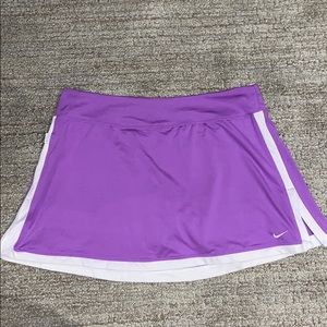Purple Nike-Court Tennis Skort